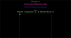 Desktop Screenshot of novelmusic.com