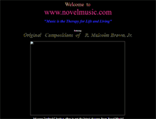 Tablet Screenshot of novelmusic.com